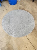 Round Throw Rug 4'