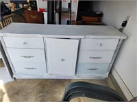 VIntage Dresser & Shelf