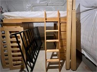 Children's Bunk Bed System & Desk