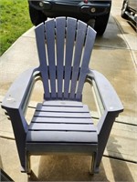 Trio Stackable Adirondack Chairs