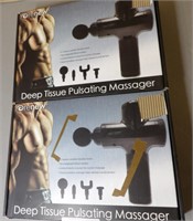 2x Renew Deep Tissue Pulsating Massager