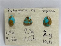 3 Pieces Patagonia Arizona Turquoise