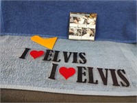 2 I Love Elvis Stickers - 8" with Instructions -