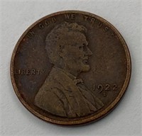 Key Date 1922D Wheat Penny