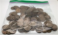 Approx 153 1950s Wheat pennies