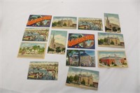 13 Vintage Wilmington Area Post Cards