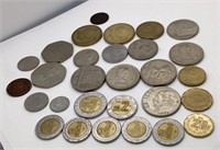 29 Mexican coins including 1914 1 centavos