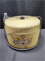 Vintage/Antique Metal Cake Carrier