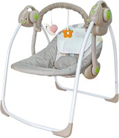 Infant Baby Swing  6-25 lbs D92883 Light Grey