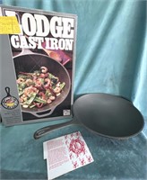 Lodge 12.75” Cast Iron Chinese Stir Fry Wok
