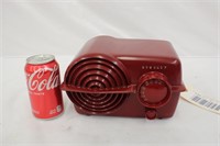 Rare 1951 Red Crosley Radio ~ Works