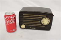 Rare Sears Roebuck Silvertone Metal Case Radio
