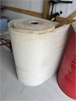 Roll of fiberglass sheeting