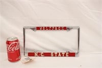 NC State Wolfpack License Plate Frame