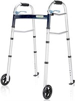 OasisSpace Compact Folding Walker  with Trigger Re