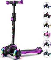 TONBUX Kids Scooter Age 3-12  4 Heights  3-Wheel