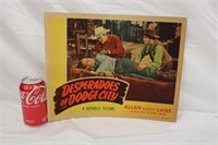 1948 Desperadoes of Dodge City Movie Lobby Card