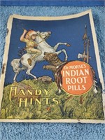 1935 Indian Root Pills Handy Hints Almanac