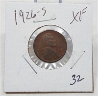 1926-S Cent XF
