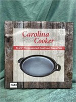 Carolina Cooker 13.25" Cast Iron Pizza Pan