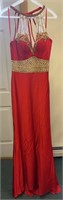 Red Clarissa Dress Sz 2