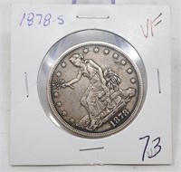 1878-S Trade Dollar VF