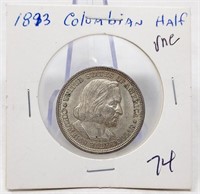 1893 Col. Half Dollar Unc.