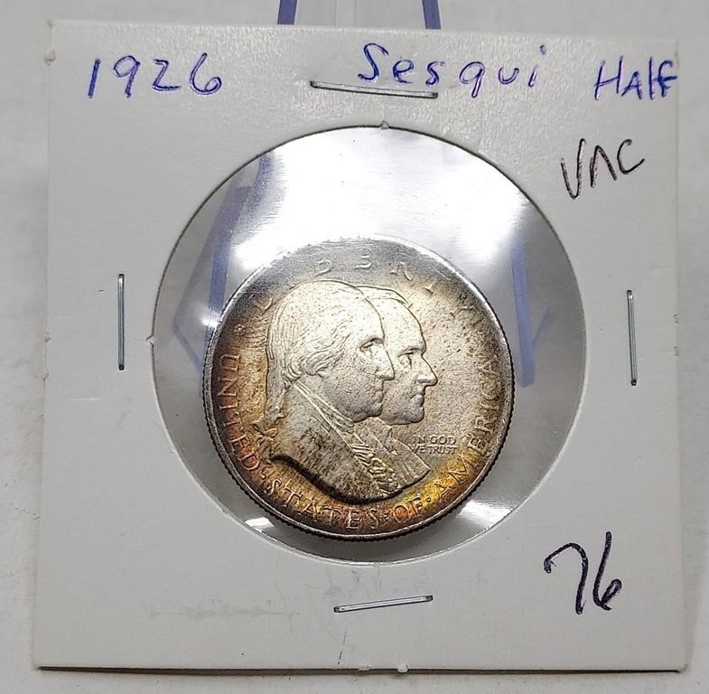 1926 Sesquicentennial Half Dollar Unc.
