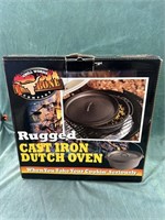 Grill Works T-Bone Company Cast Iron Dutch Oven