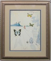 PAPILLONS GICLEE BY SALVADOR DALI