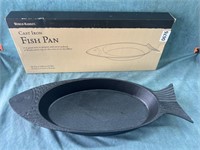 World Market Cast Iron Fish Pans – Appears New