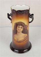 Antique Warwick Hand painted Vase