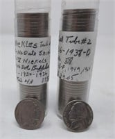 2 Tubes of Nickels-See Lot For Breakdown (Some