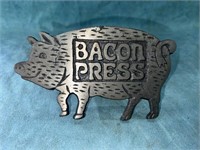 Cast Iron Bacon Press