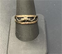 Men’s Band, Stamped 18 KT and 950