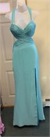 Tiffany Blue Favianna Dress Style 6094 Sz 4