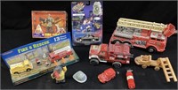 FIREFIGHTERS TOY GROUP, TOOTSIETOY, TONKA, ROAD
