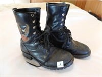 Harley Davidson Lace Up Boots, size 7½