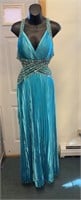 Tiffany Blue Cindy Dress Style 5007 Sz L