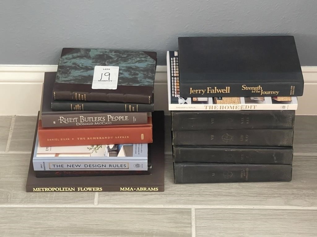 ASSORTED BOOKS