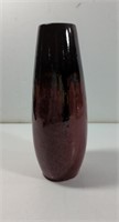 Vintage Drip Glazed Pottery Vase