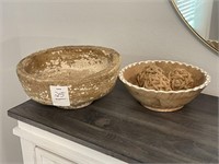 2PC DECORATIVE BOWLS