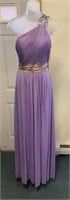 Orchid Shimmer By Bari Jay Dress style#59223 Sz 0