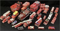 LARGE FIRE FIGHTER & RESCUE TOY CARS, TRUCKS,