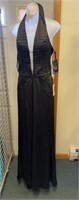 Black NariAnna Dress/Gown Sz L Style 1001