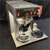 NEWCO RESTAURANT COFFEE BREWER, 3 WARMER