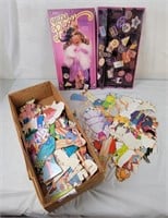 Large Vintage Paper Doll Lot