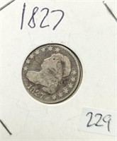 1827 Bust Dime