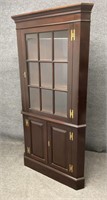 Mahogany Corner Cabinet