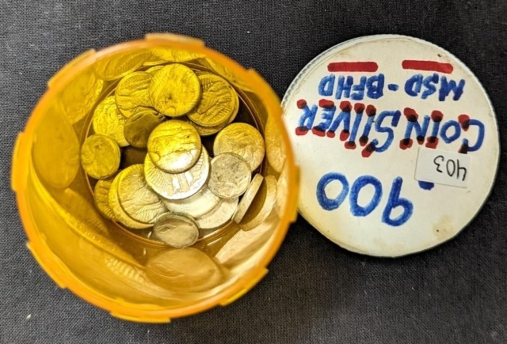 90% Silver Center Coin Rings  (2 troy ounces)